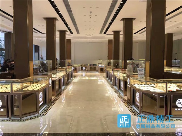 玻璃玉器珠宝展示柜—玉商集团：揭阳玉器市场